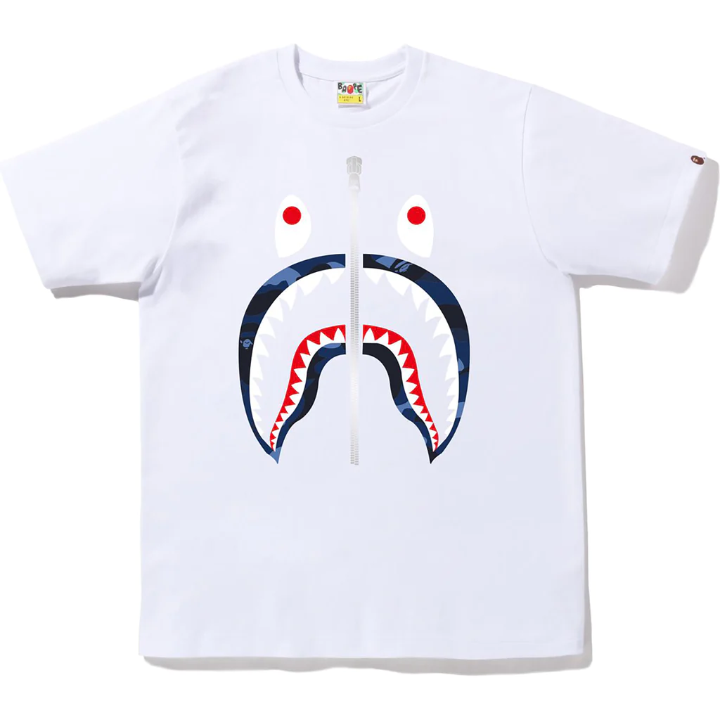 COLOR CAMO SHARK TEE MENS-Nanamallモール