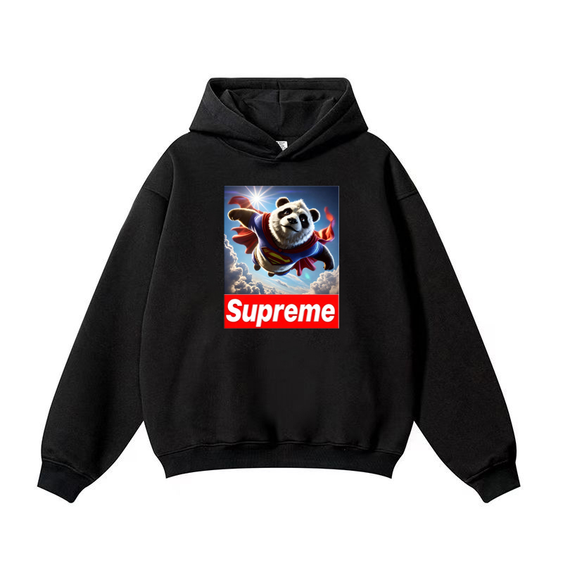 【2025特別割引価格】Supreme【シャンシャン】コラボレーションパーカー（ユニセックス）-Nanamallモール
