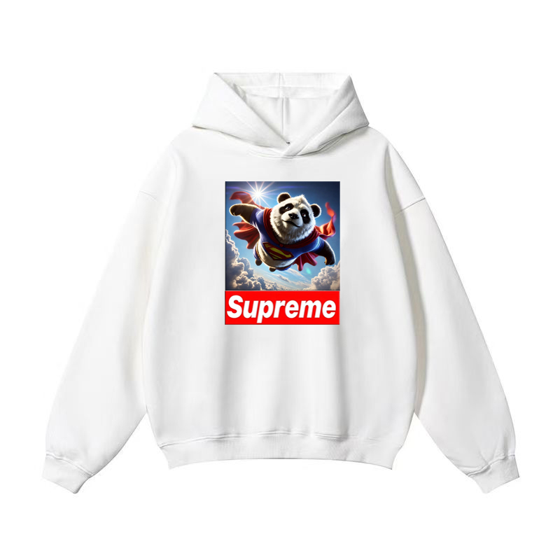 【2025特別割引価格】Supreme【シャンシャン】コラボレーションパーカー（ユニセックス）-Nanamallモール