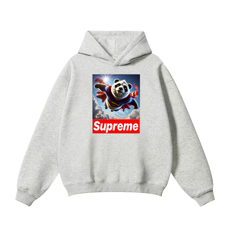 【2025特別割引価格】Supreme【シャンシャン】コラボレーションパーカー（ユニセックス）-Nanamallモール