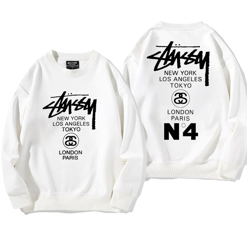 STUSSY fashionable casual long sleeves-Nanamallモール