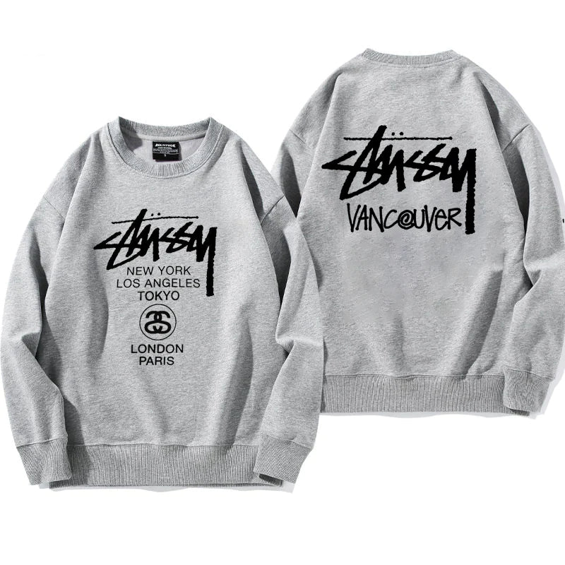 STUSSY fashionable casual long sleeves-Nanamallモール