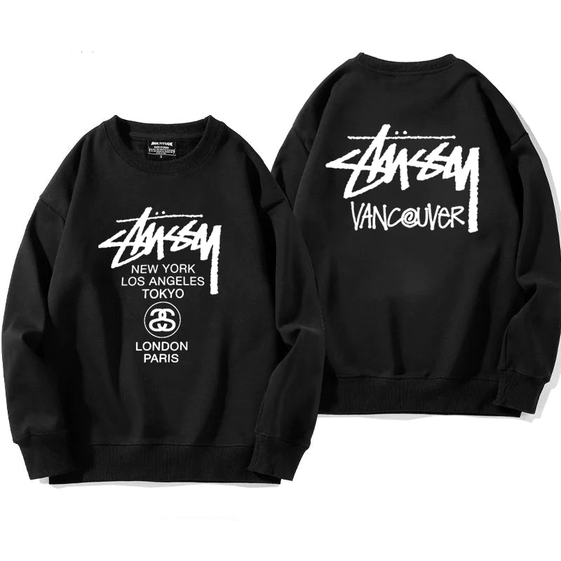 STUSSY fashionable casual long sleeves-Nanamallモール