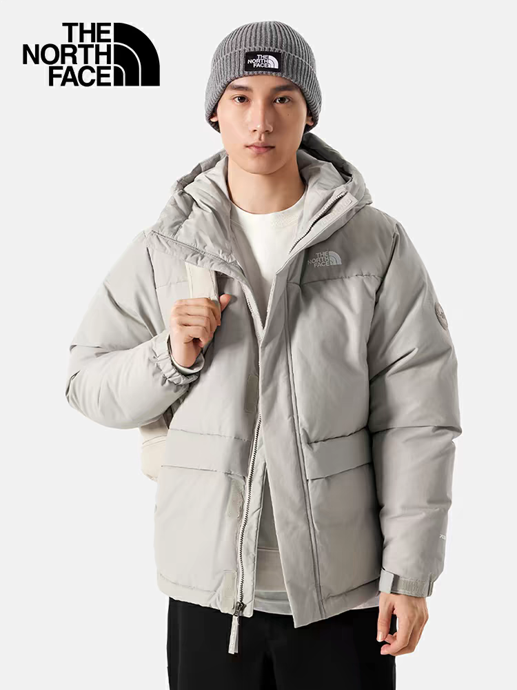 【The North Face】2024年秋冬新作スタイル フード付きダウンジャケット-Nanamallモール