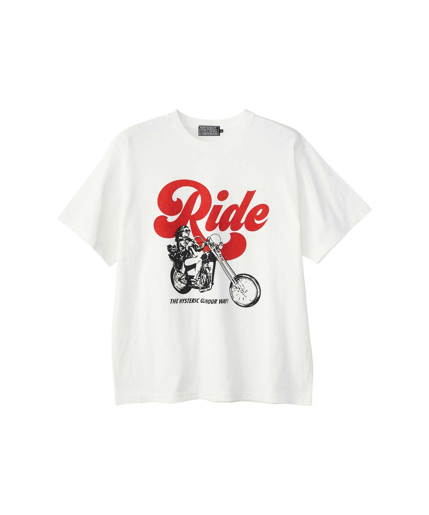 RIDE A MOTORCYCLE Tシャツ-Nanamallモール