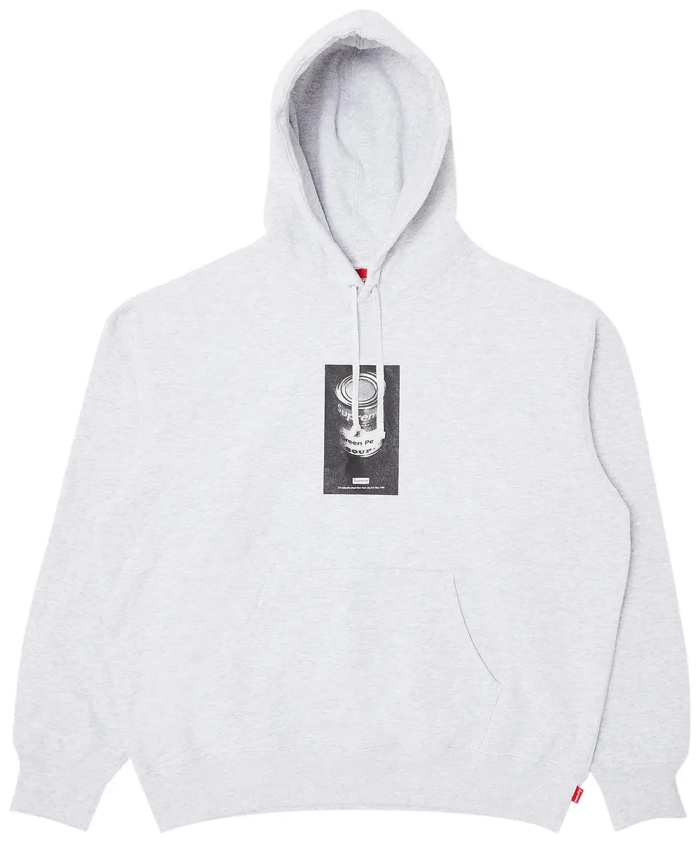 Supreme Soup Can Hooded Sweatshirt 'Ash Grey'-Nanamallモール