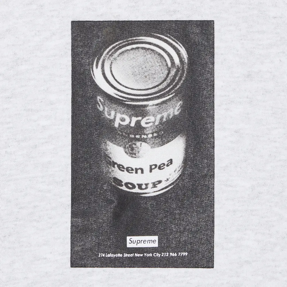 Supreme Soup Can Hooded Sweatshirt 'Ash Grey'-Nanamallモール