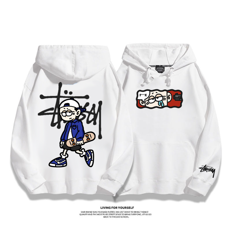 STUSSY skater boy hoodie-Nanamallモール