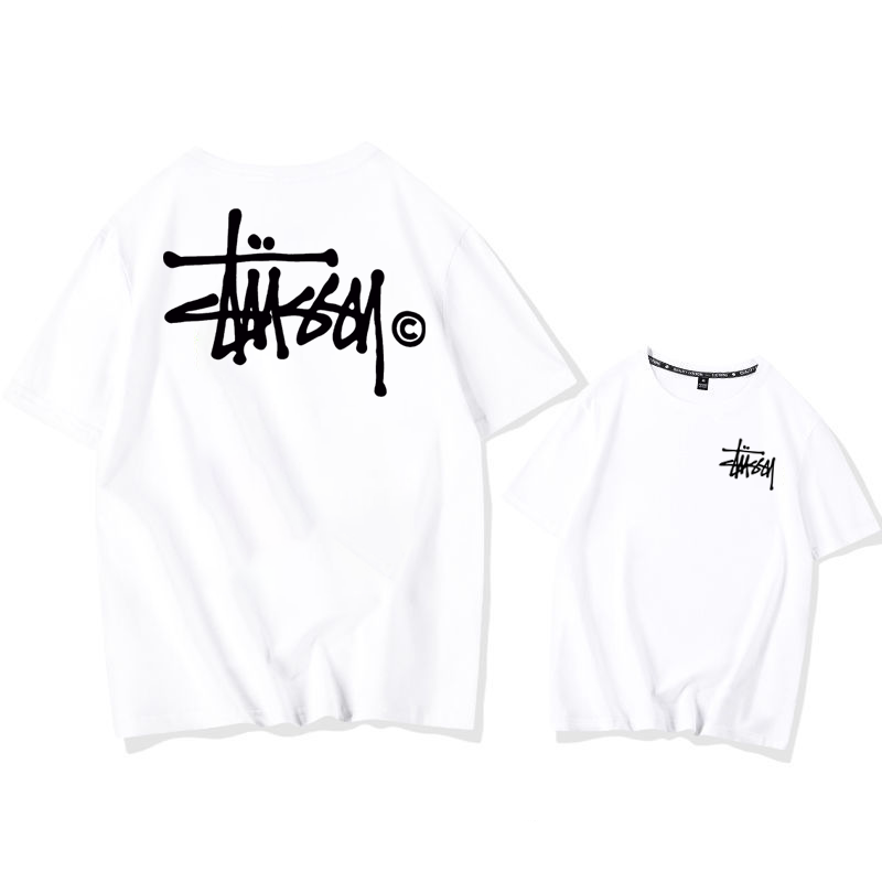 STUSSY fashionable casual short sleeves-Nanamallモール