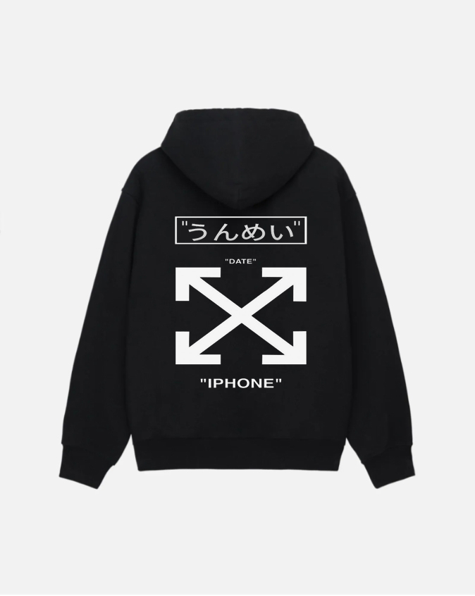 Off-White  クリエイティブなファッションパーカー（ユニセックス）-Nanamallモール