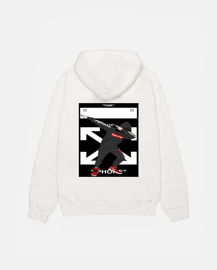 Off-White Supreme コラボパーカー （ユニセックス）-Nanamallモール