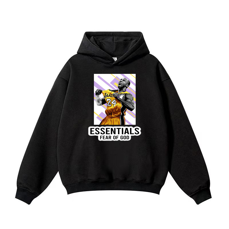【2025特別割引価格】ESSENTIALS Co-branded Kobe Bryant hoodie-Nanamallモール
