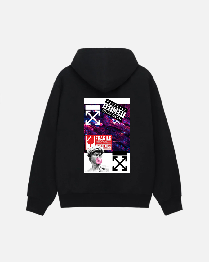 Off-White クリエイティブ デビッド パーカー（ユニセックス）-Nanamallモール