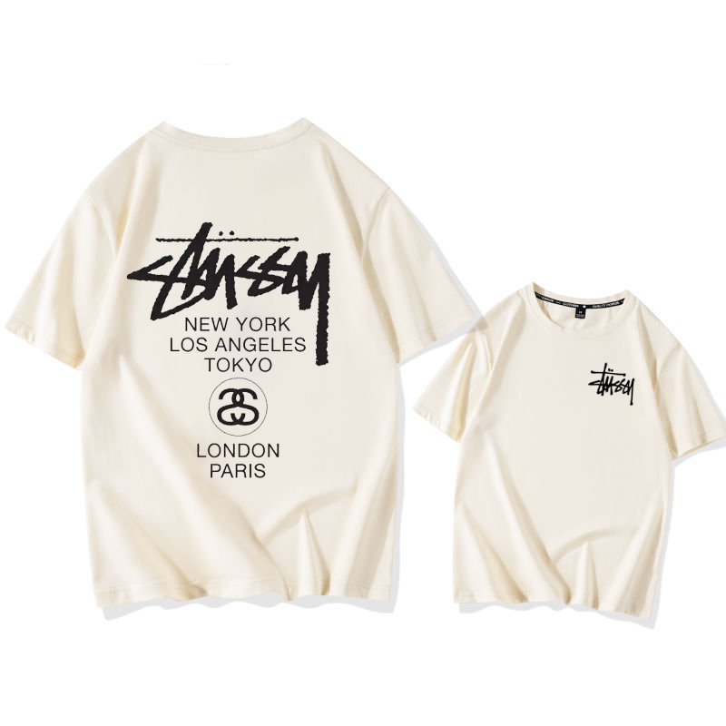 STUSSY fashionable casual short sleeves-Nanamallモール