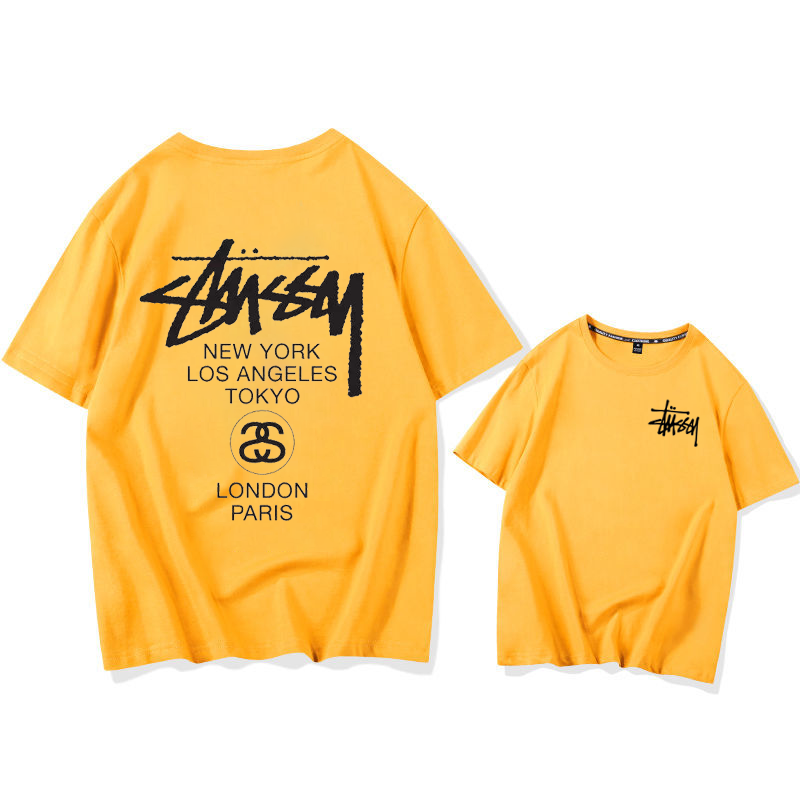 STUSSY fashionable casual short sleeves-Nanamallモール