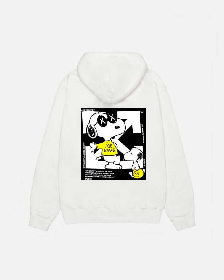 Off-White スヌーピーとのコラボパーカー（ユニセックス）-Nanamallモール