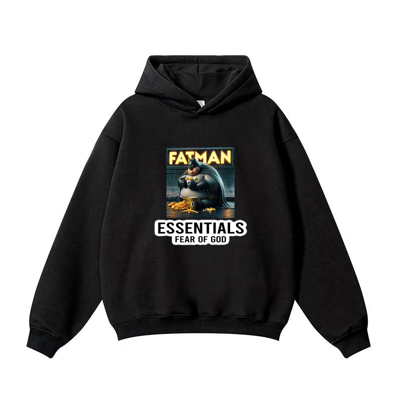 【2025特別割引価格】ESSENTIALS Co-branded Batman hoodie-Nanamallモール