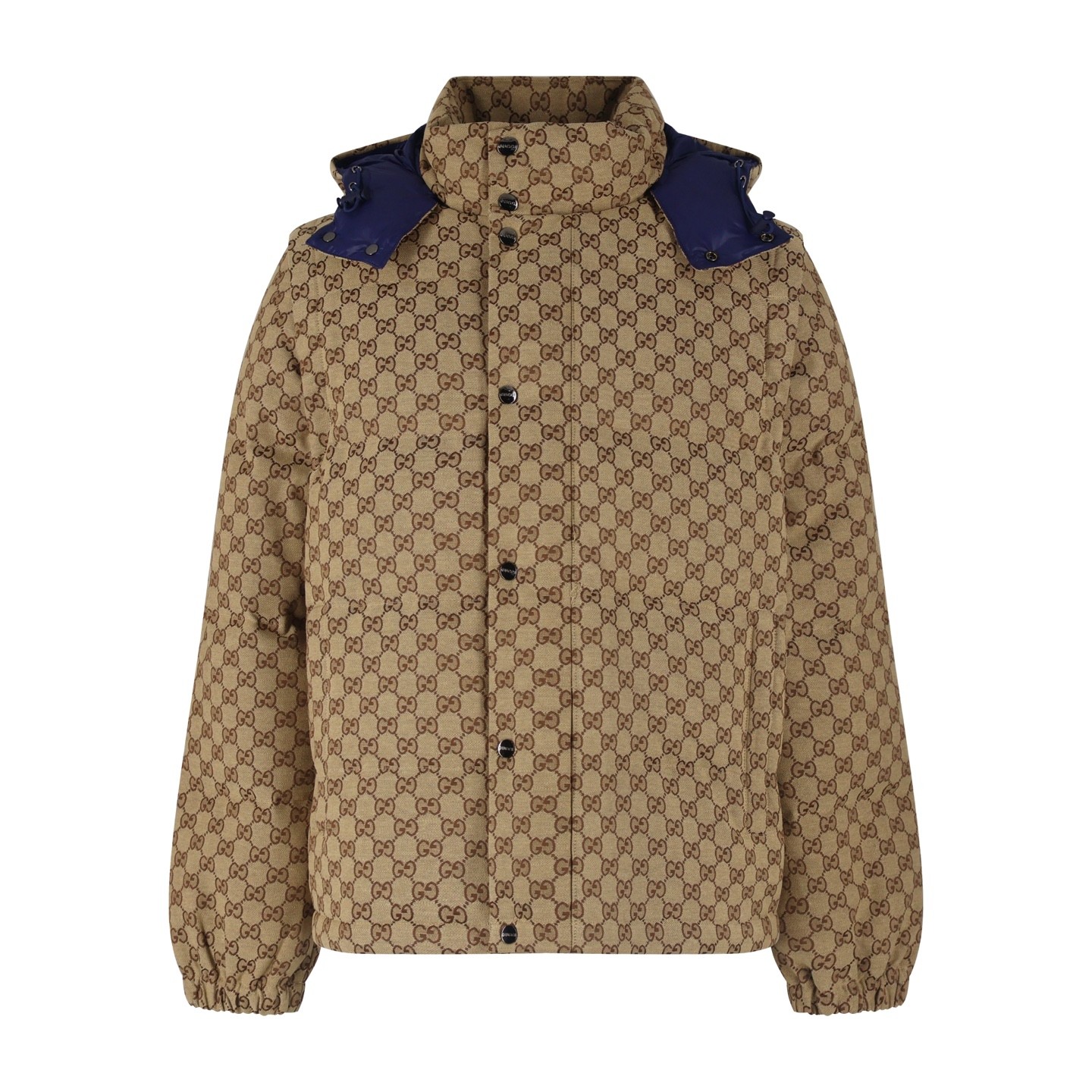 GUCCI グッチ ダブルG提花 ダウンジャケット レトロブラウン