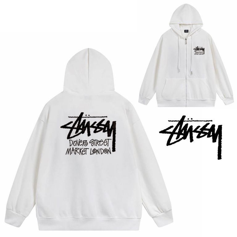 STUSSY X BAPECollaborative trendy street style hoodie（ユニセックス）-Nanamallモール