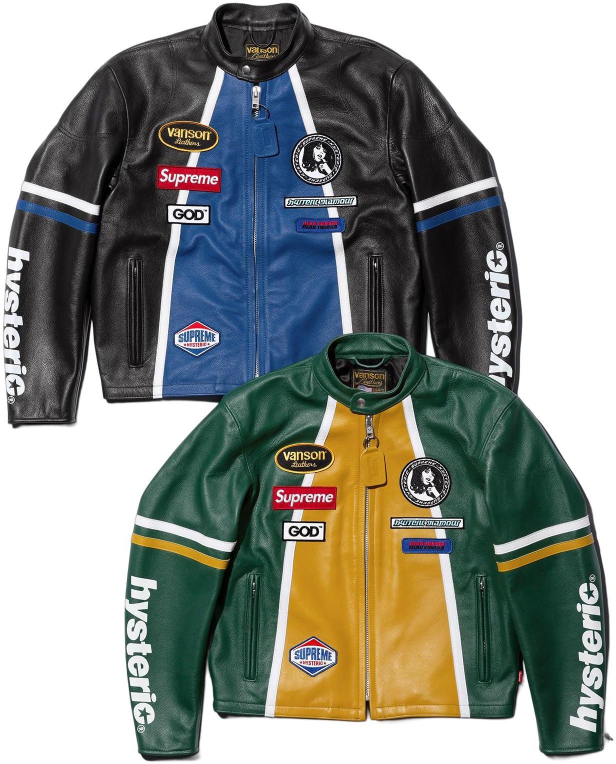 24AW Supreme HYSTERIC GLAMOUR Vanson Leathers Jacket-Nanamallモール