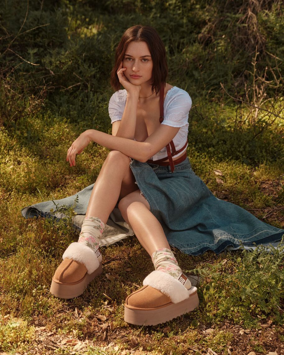 FUNKETTE レザースライダーシューズ-Nanamallモール