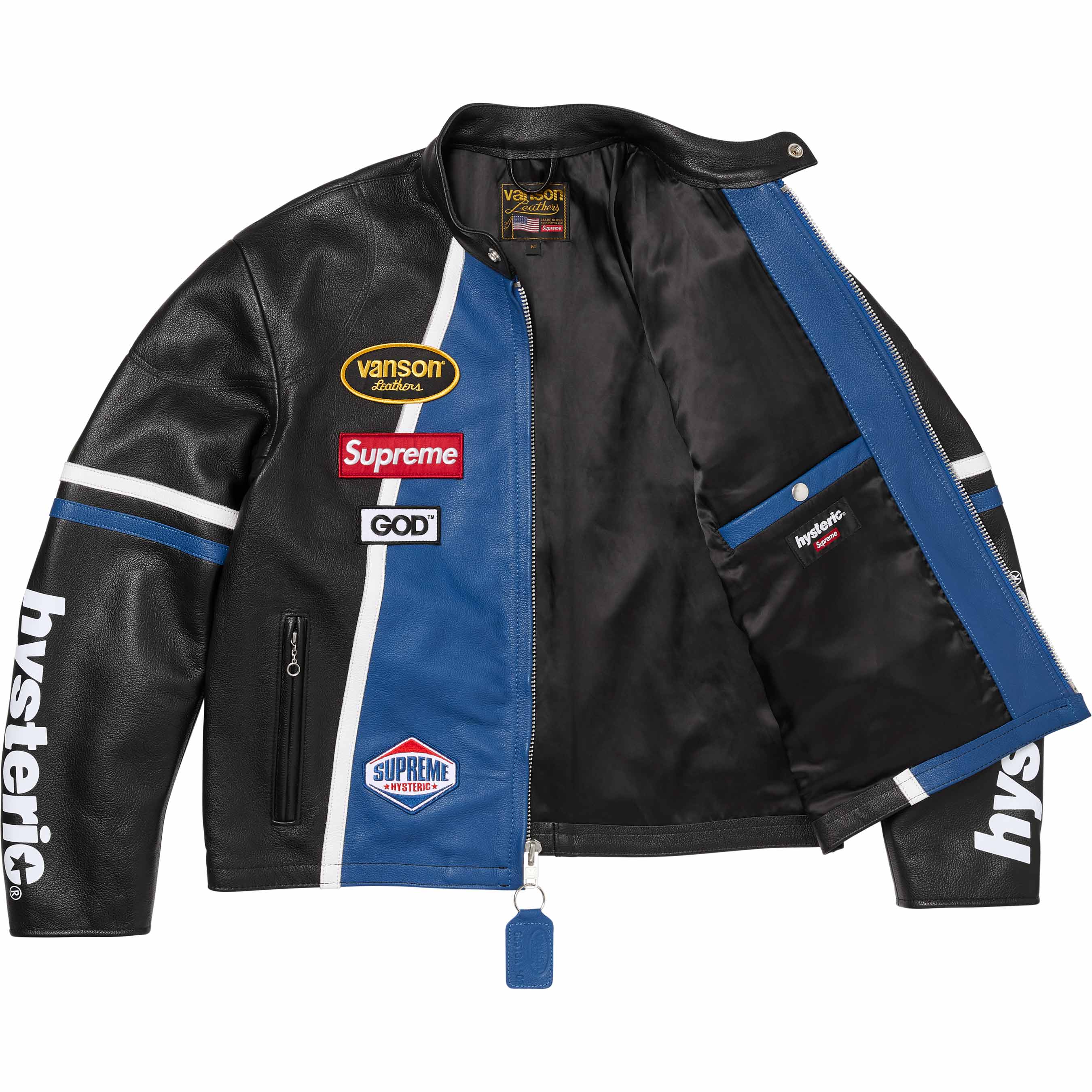 24AW Supreme HYSTERIC GLAMOUR Vanson Leathers Jacket-Nanamallモール
