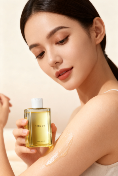 【กลิ่นหอมติดทนนาน 9 วัน มอบความชุ่มชื้นให้กับผิวแห้ง】น้ำมันอาบน้ำบำรุงผิว