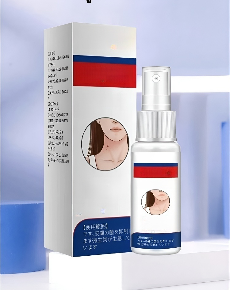 สเปรย์กำจัดหูดและยับยั้งแบคทีเรียที่มีประสิทธิภาพ