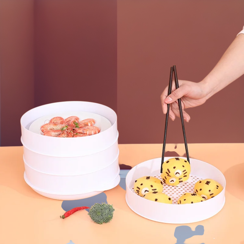 กล่องอุ่นนึ่งอาหารในไมโครเวฟ