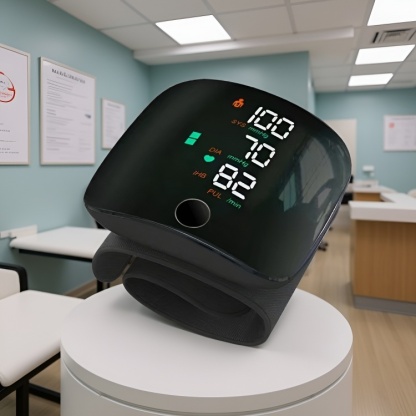 【ไอเท็มที่ทุกครอบครัวควรมี】เครื่องวัดความดันโลหิตแบบรัดข้อมือชาร์จแบตได้