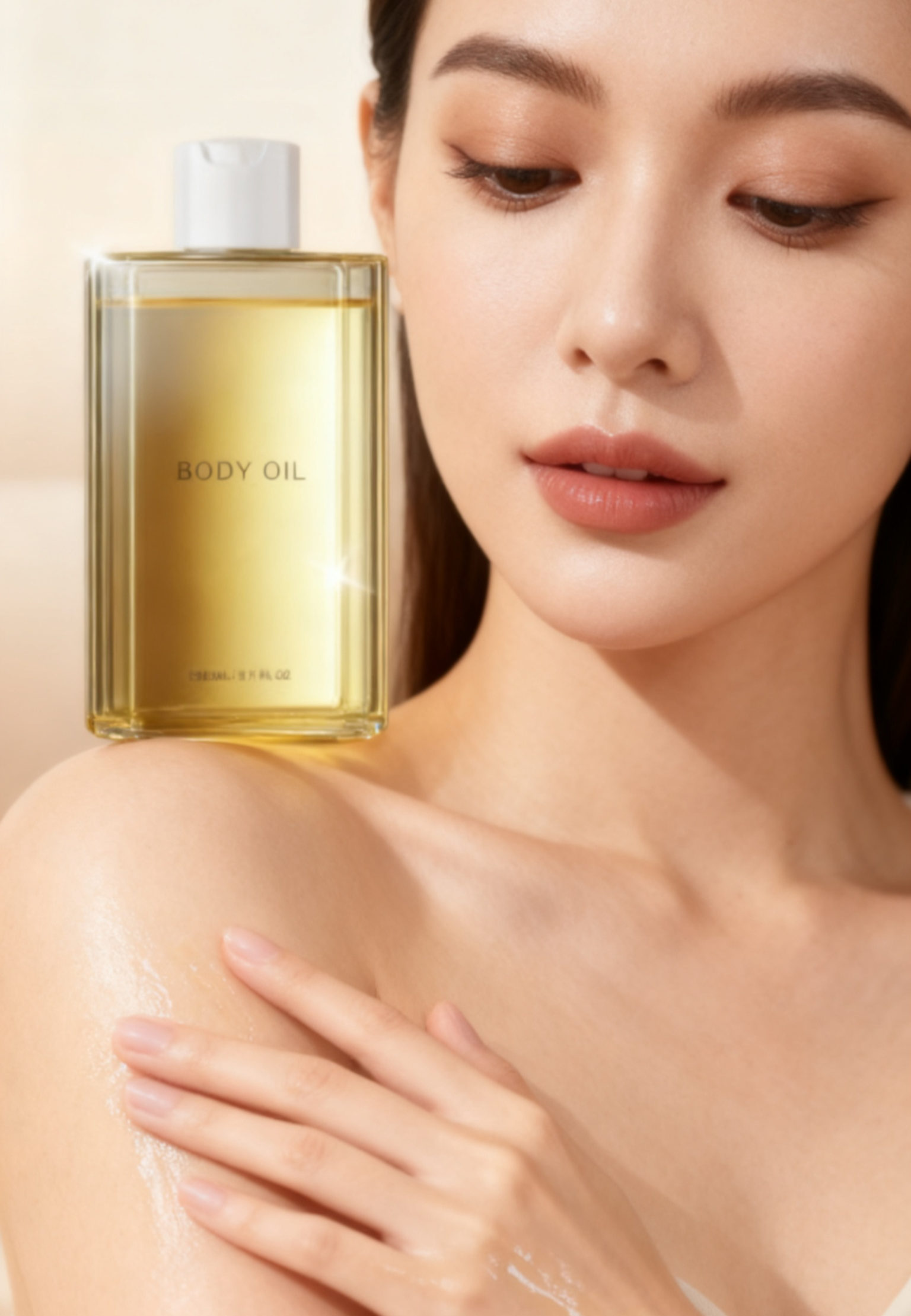 【กลิ่นหอมติดทนนาน 9 วัน มอบความชุ่มชื้นให้กับผิวแห้ง】น้ำมันอาบน้ำบำรุงผิว