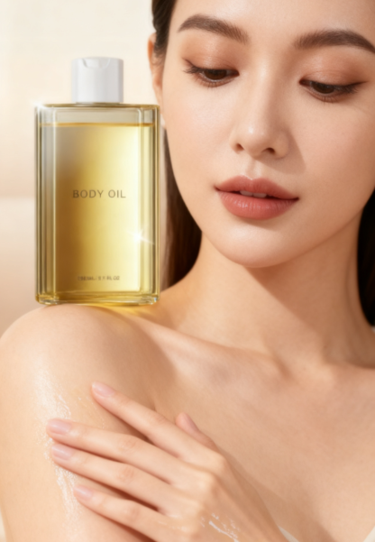 【กลิ่นหอมติดทนนาน 9 วัน มอบความชุ่มชื้นให้กับผิวแห้ง】น้ำมันอาบน้ำบำรุงผิว