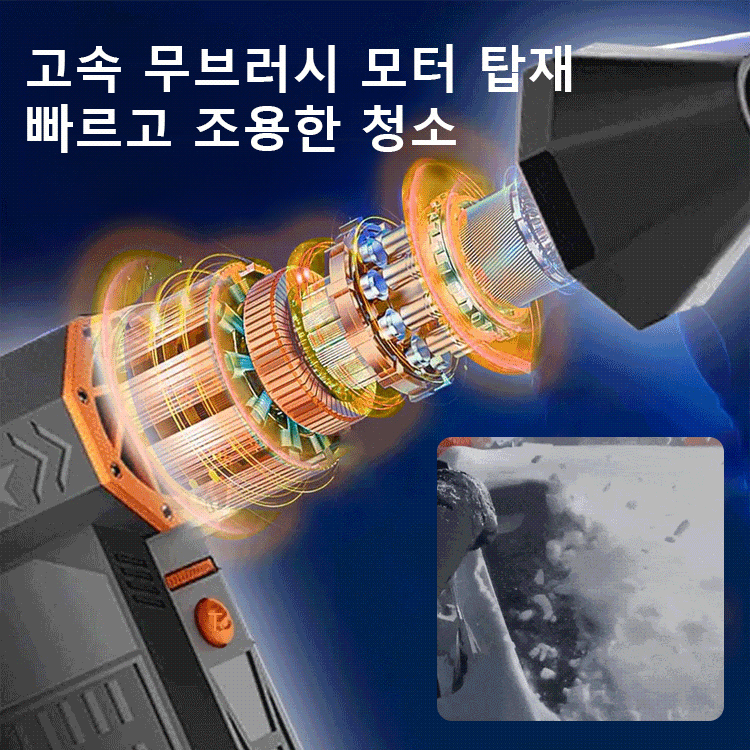 독일제 5000W 고출력 제설기, 단 3초 만에 55℃로 가열! 10초 만에 눈과 얼음을 완벽하게 녹입니다!