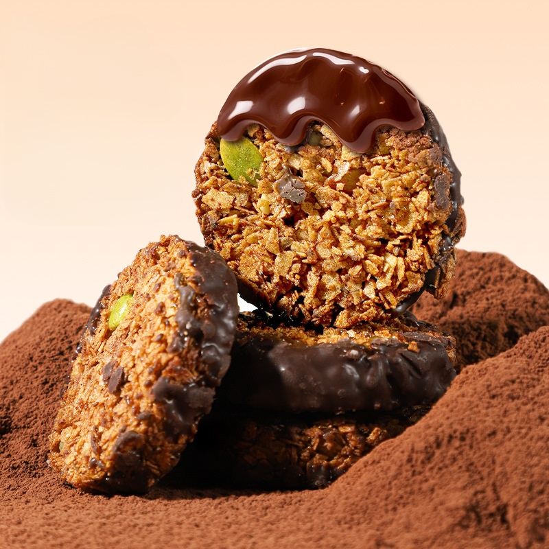 黑巧克力燕麥餅乾 代餐輕食健康零食