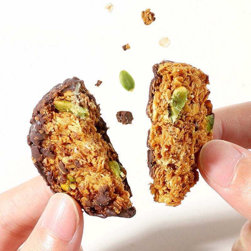 黑巧克力燕麥餅乾 代餐輕食健康零食