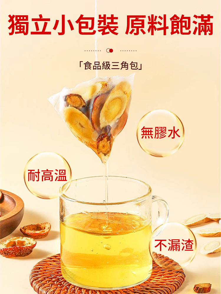 黃耆葛根山楂茶