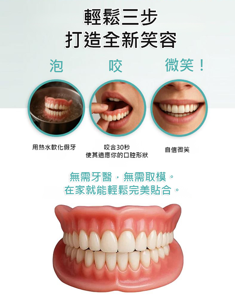 假牙修飾美牙套裝 