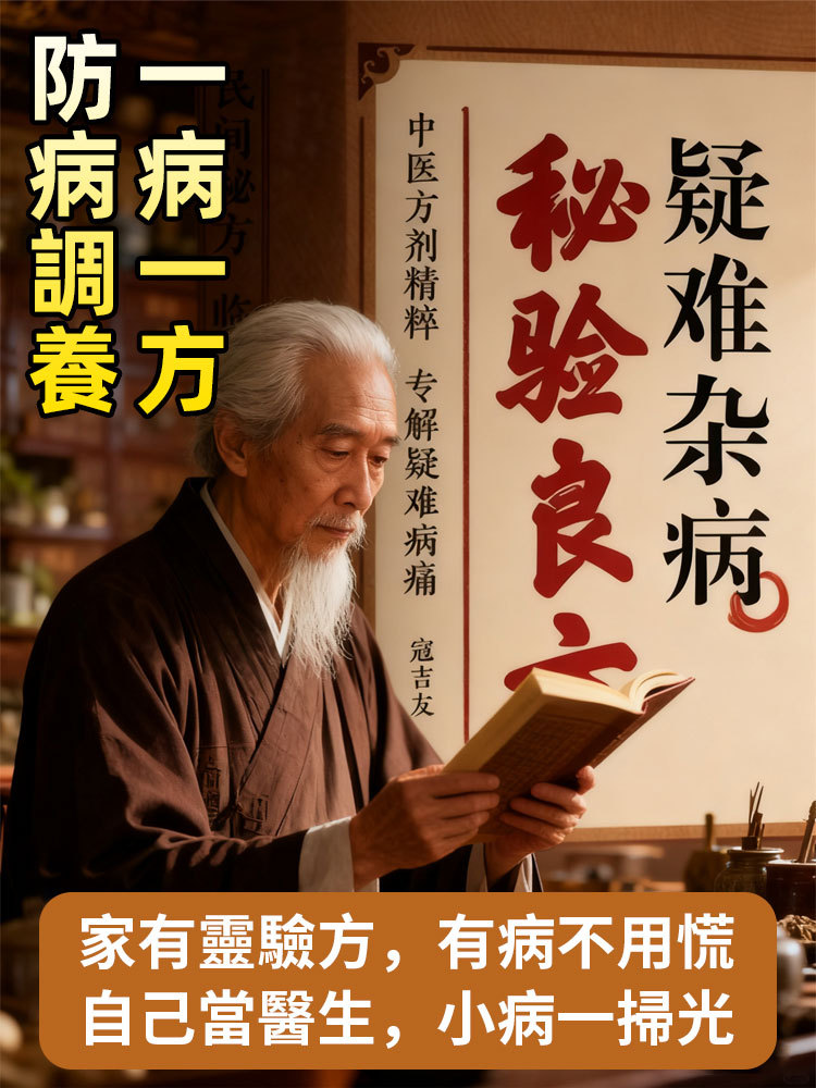 疑難雜病秘驗良方書籍