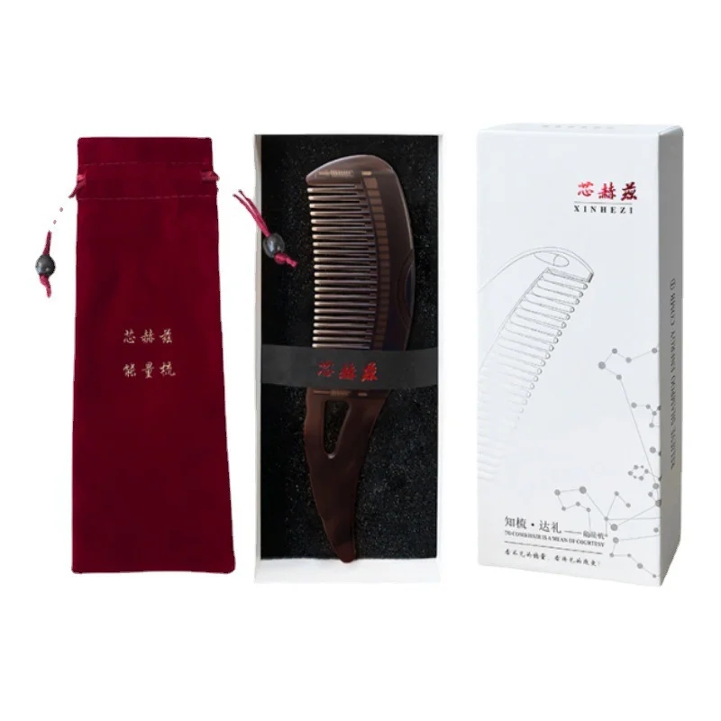 【十天不洗頭】去油按摩牛角梳