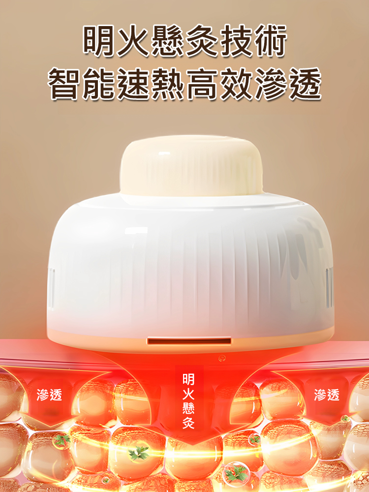 【冬病夏治】新款無菸艾灸罐