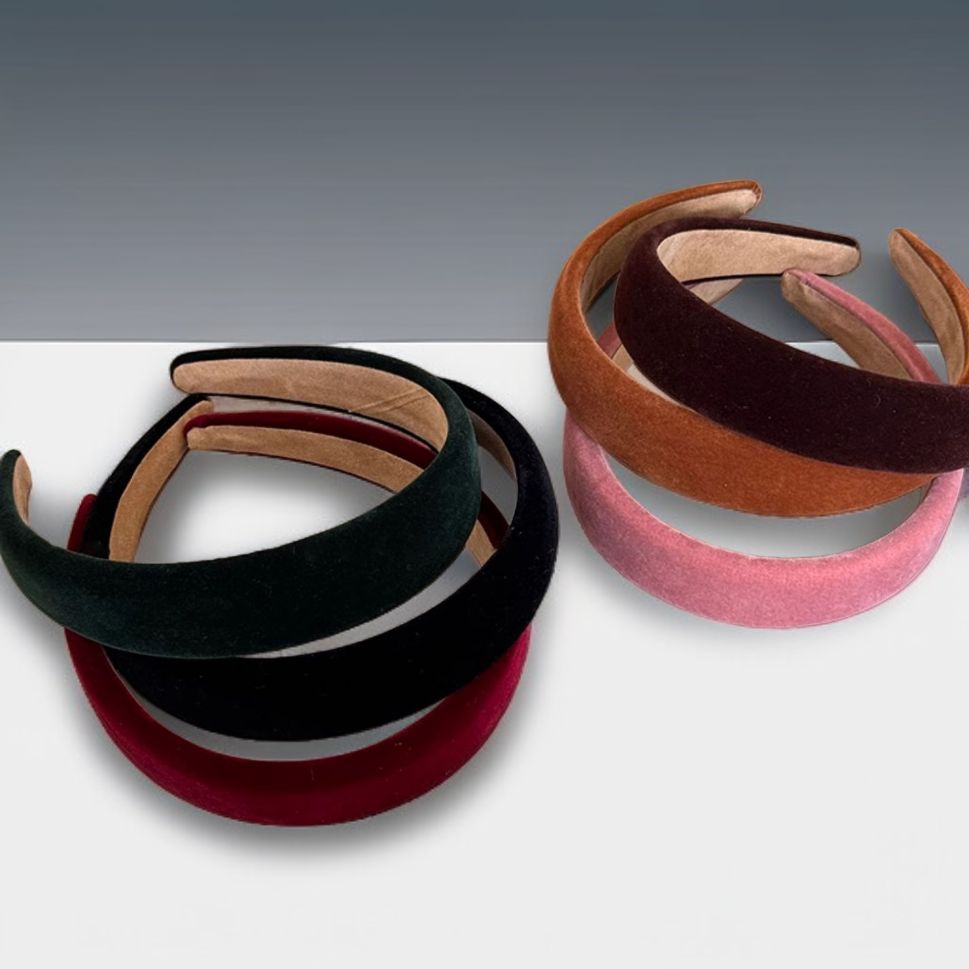 秋冬髮飾髮箍搭配穿搭示範