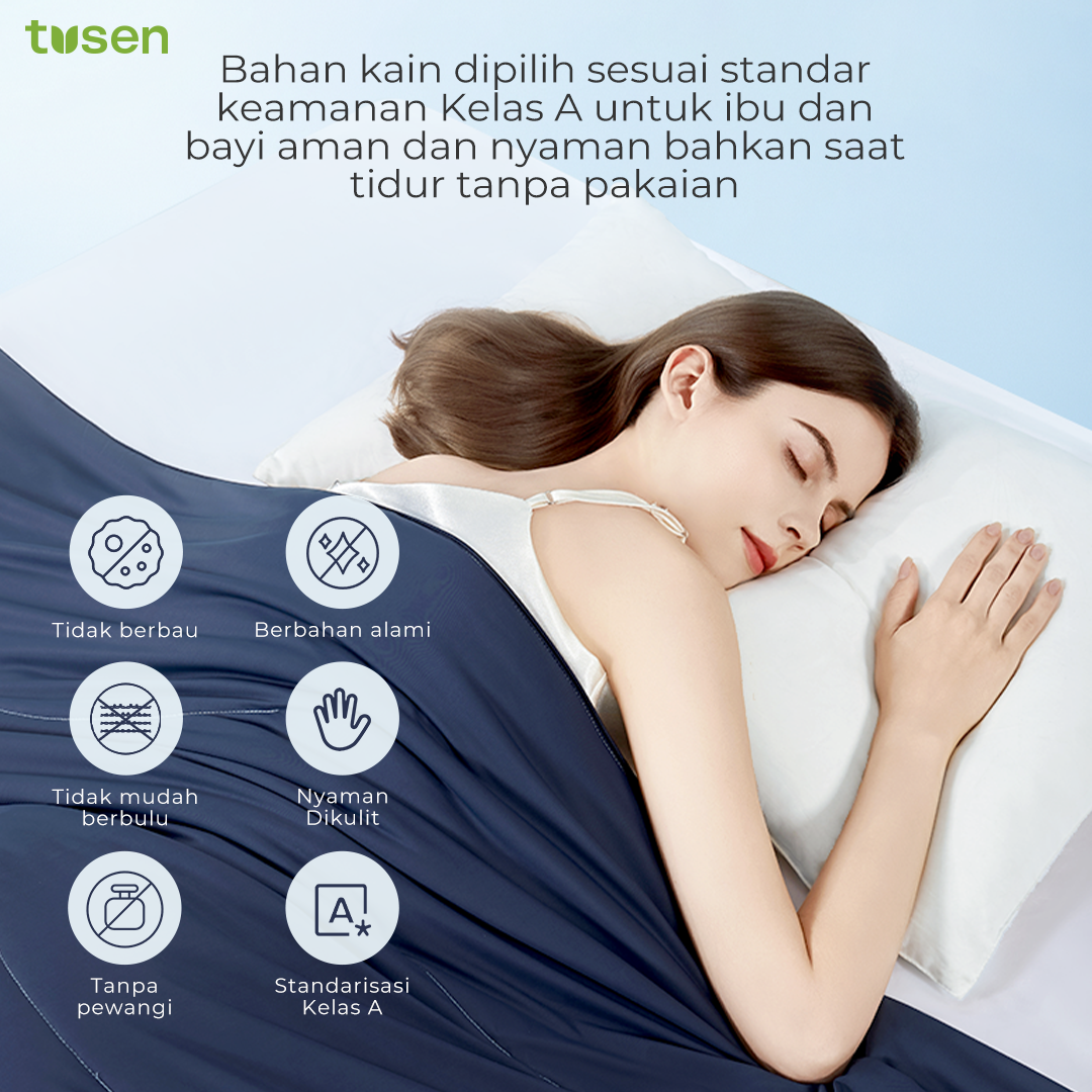 TUSEN DeepSleep Cooling II – Selimut Dua Sisi Dual Sensation