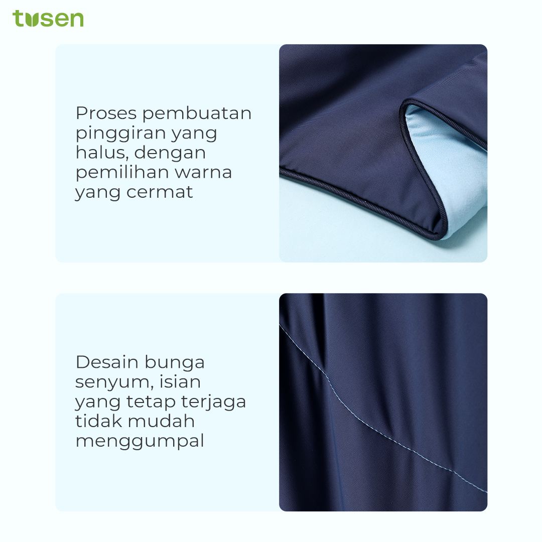 TUSEN DeepSleep Cooling II – Selimut Dua Sisi Dual Sensation