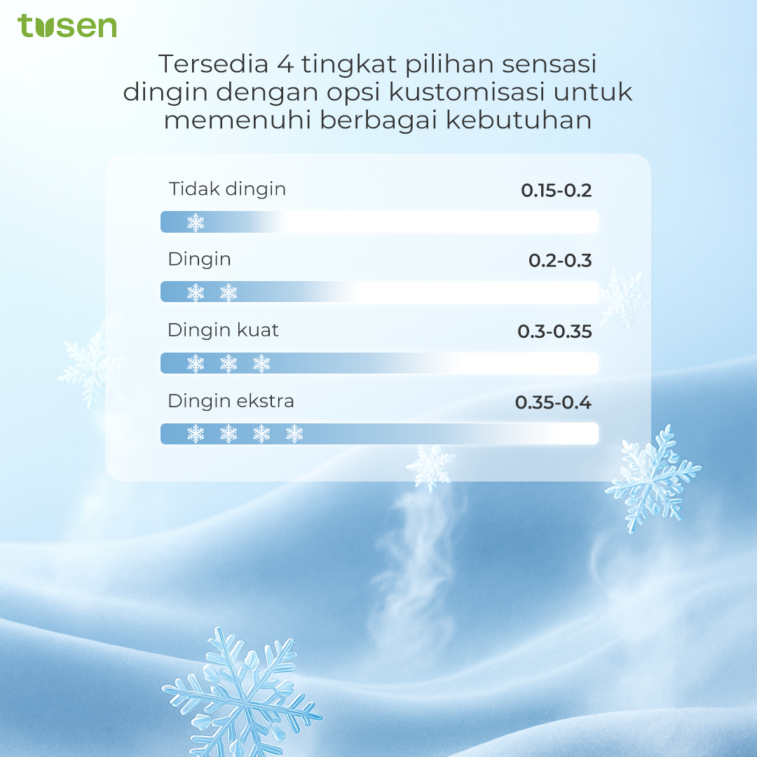 TUSEN DeepSleep Cooling II – Selimut Dua Sisi Dual Sensation
