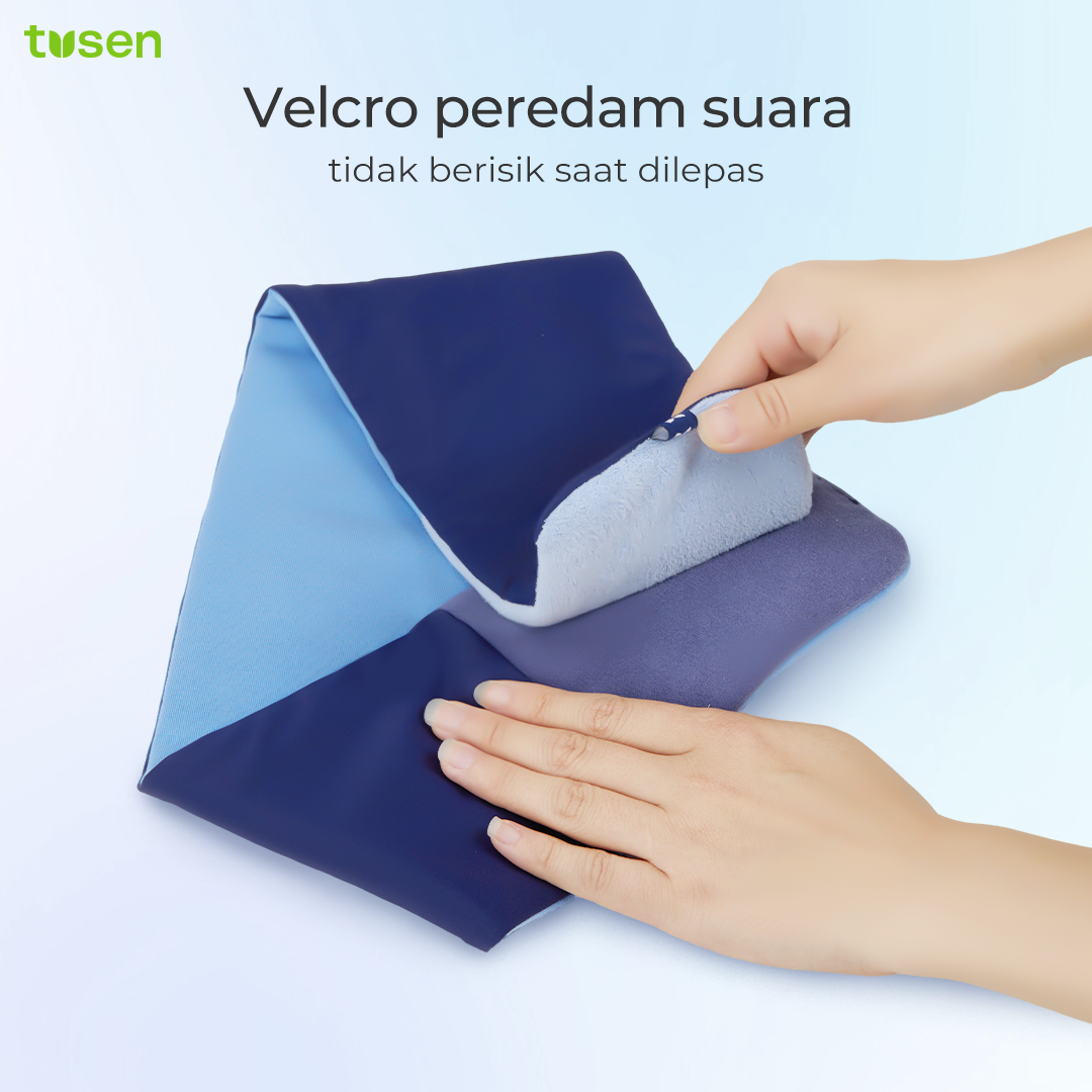 TUSEN DeepSleep Eyemask I Sleep Mask Dua Sisi Cooling & Soft Velcro Premium – TUE01