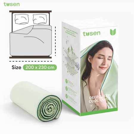 TUSEN DeepSleep Cooling Ⅰ Dual Sensation Blanket Cooling and Warming TUQ01