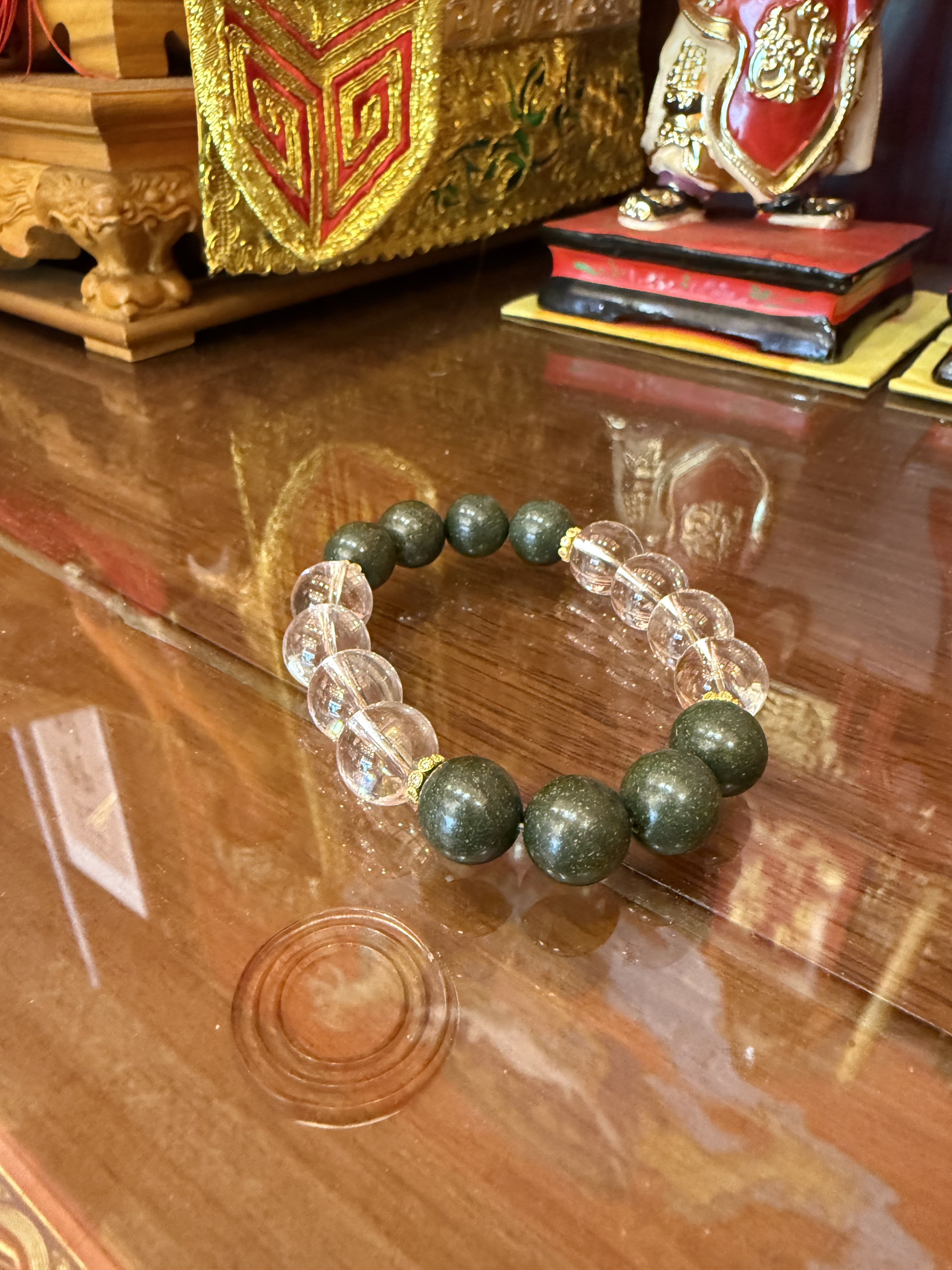 梦灵方水晶手串