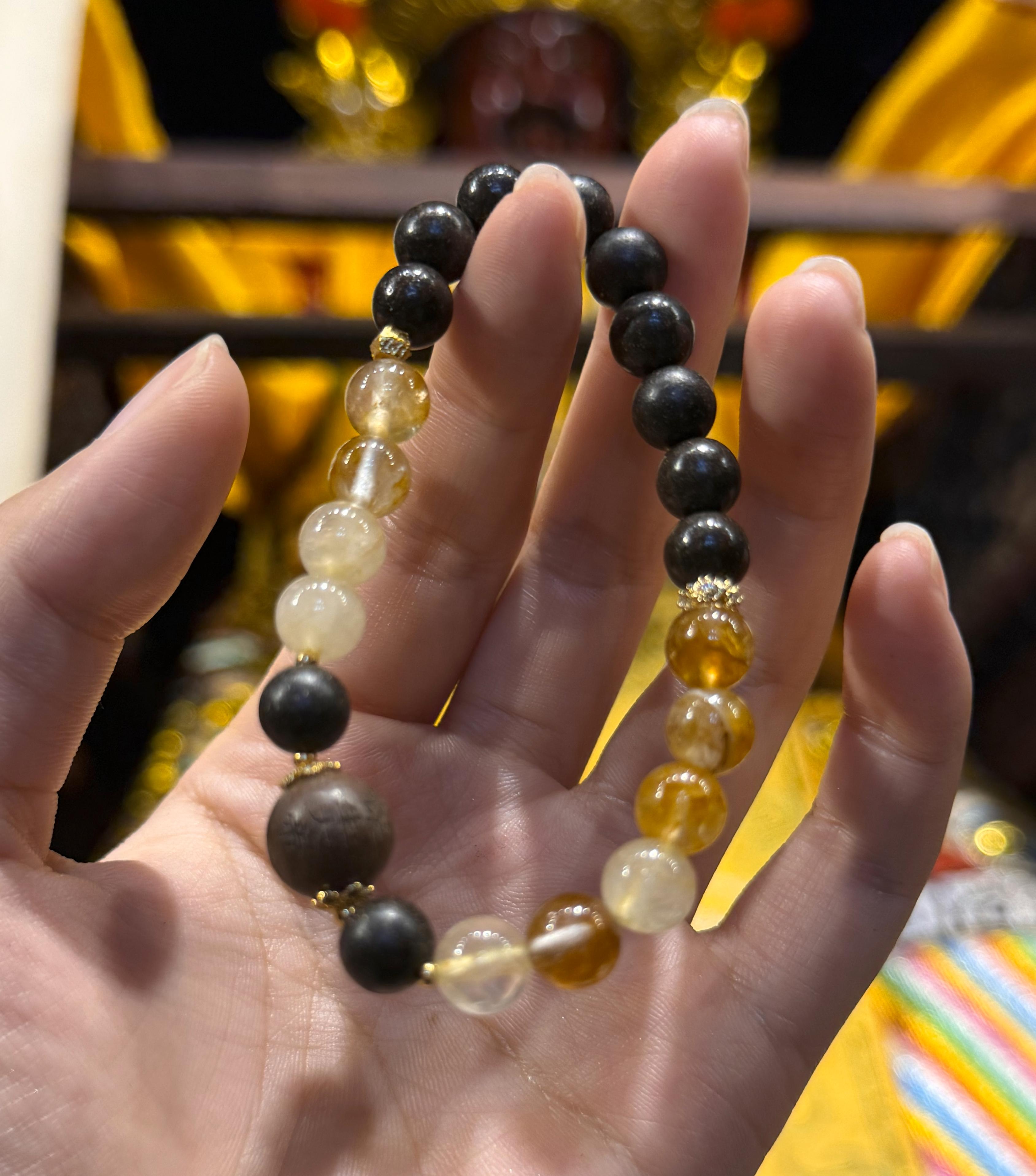 四时清味香手串（土黄）｜五行中和，护元安运