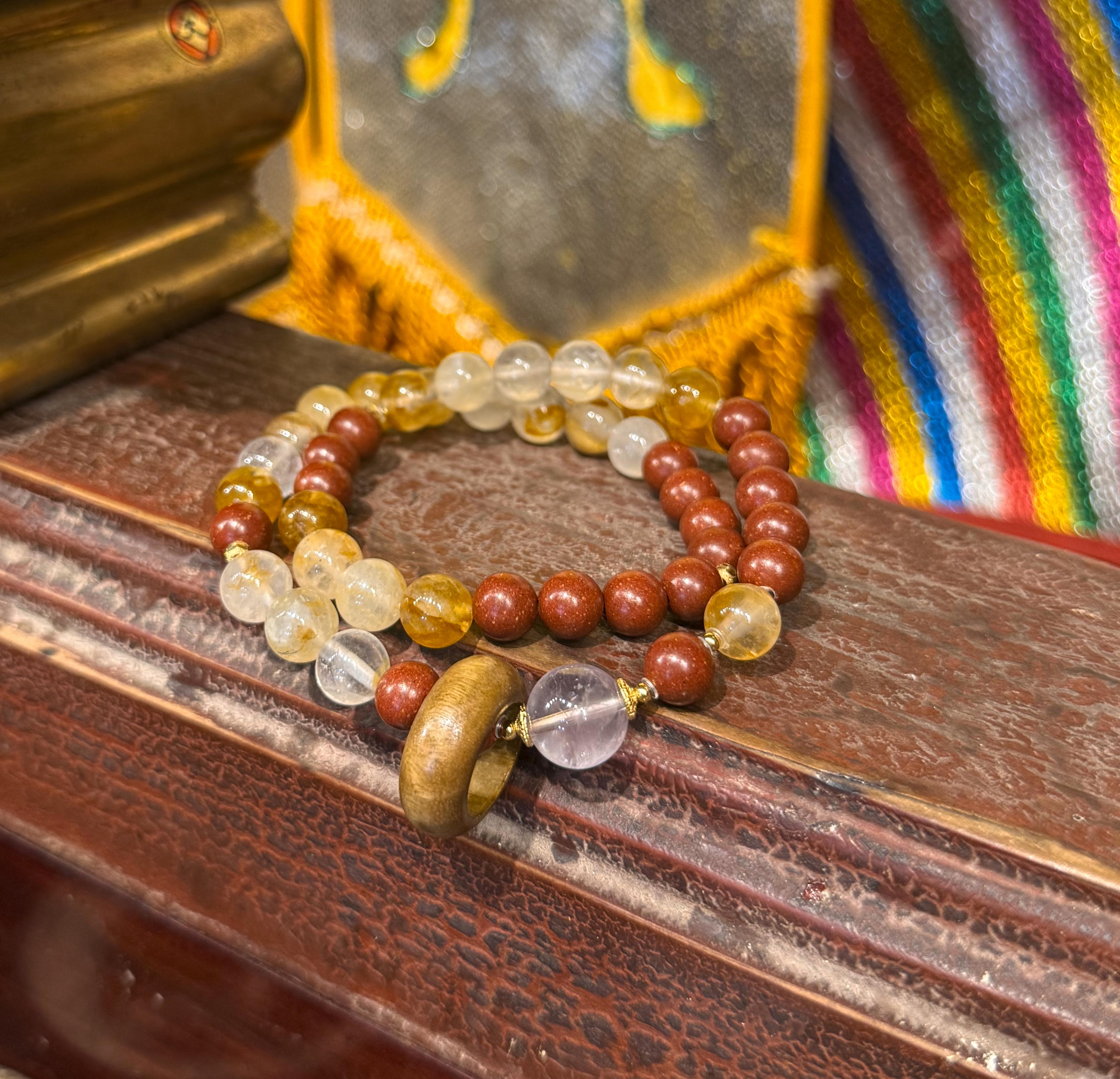 南极庆寿香手串（火红）｜五行聚暖，焕活生运8