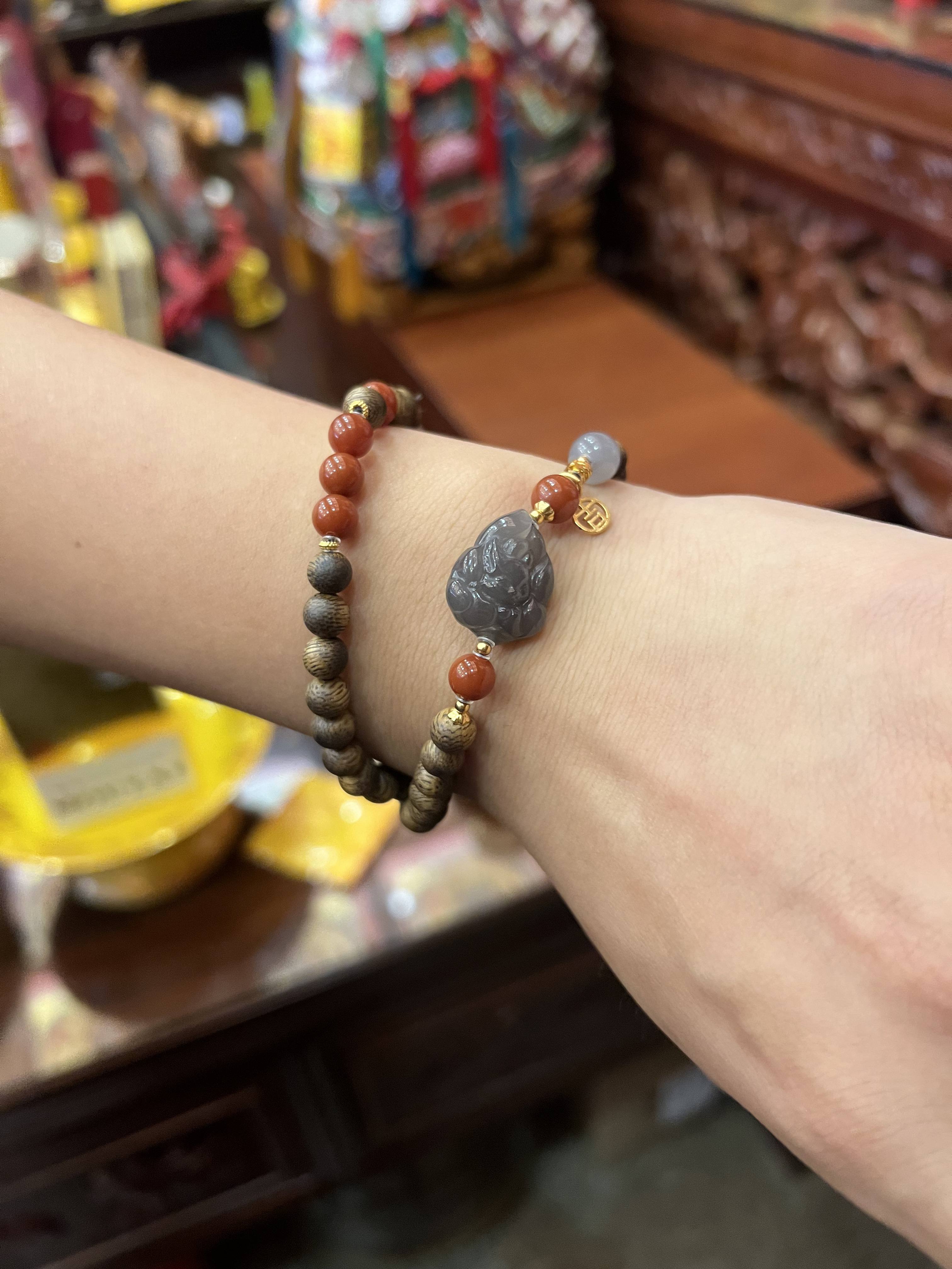 凤九双圈手串 | 护身纳福，能量随身✨